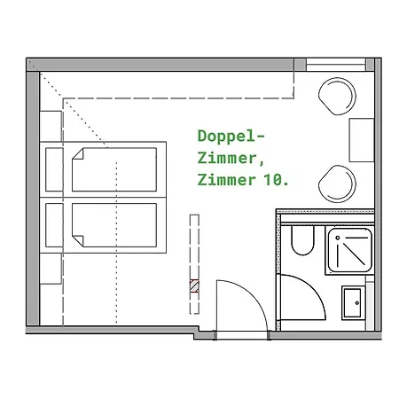 Elme 10 Doppelzimmer 게스트하우스 Kalkhorst